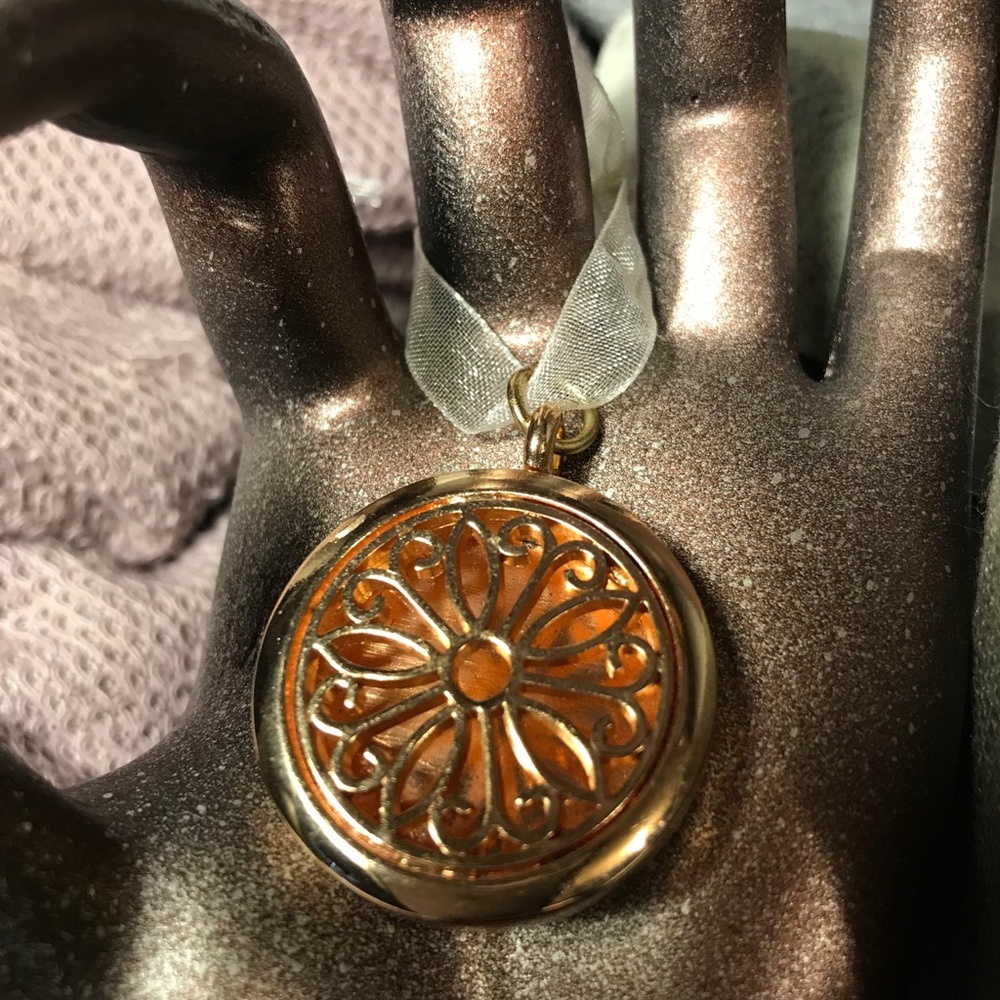 Rose Gold Diffuser Locket - Picture 2 of 3